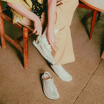 Uneek Dames Sandalen Lily Pad/Peach Fuzz