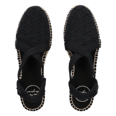 Vera-AD Textiel Dames Espadrilles Negre