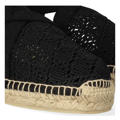Vera-AD Textiel Dames Espadrilles Negre
