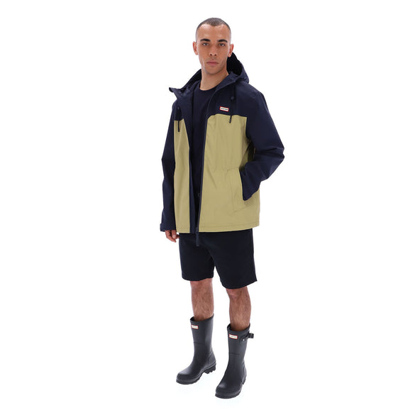 Men's Originals Colour Block Waterproof Jacket Night Sky/Khaki Men's Originals Colour Block Waterproof Jacket Night Sky/Khaki