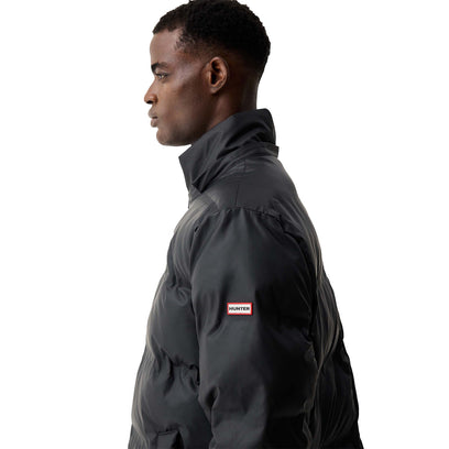 Wiley Sonic Welded PU Puffer Jacket Hunter Black
