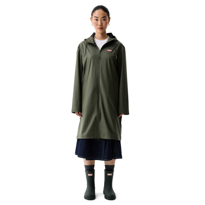 Unisex Downpour Andrea PU Raincoat Kambaba Green