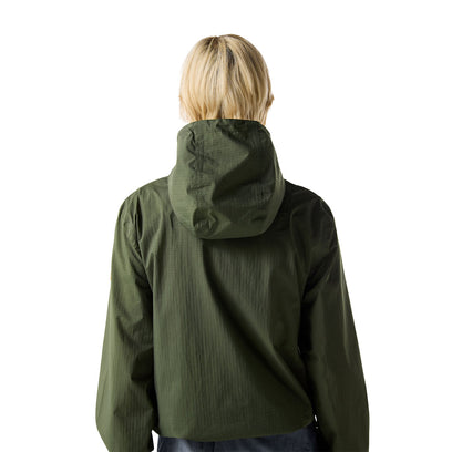 Packable Shell Rain Jacket Kambaba Green