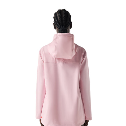 Izzy PU Hooded Jacket Parfait Pink
