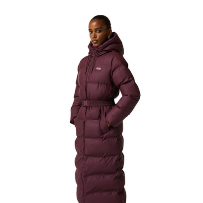 Women’s Hutchison PU Sonic Welded Long Puffer Jacket Port Royale