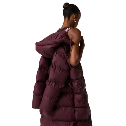 Women’s Hutchison PU Sonic Welded Long Puffer Jacket Port Royale