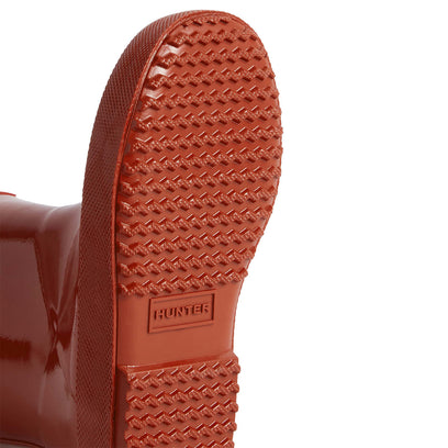 Original Kids First Gloss Wellington Boots Military Red