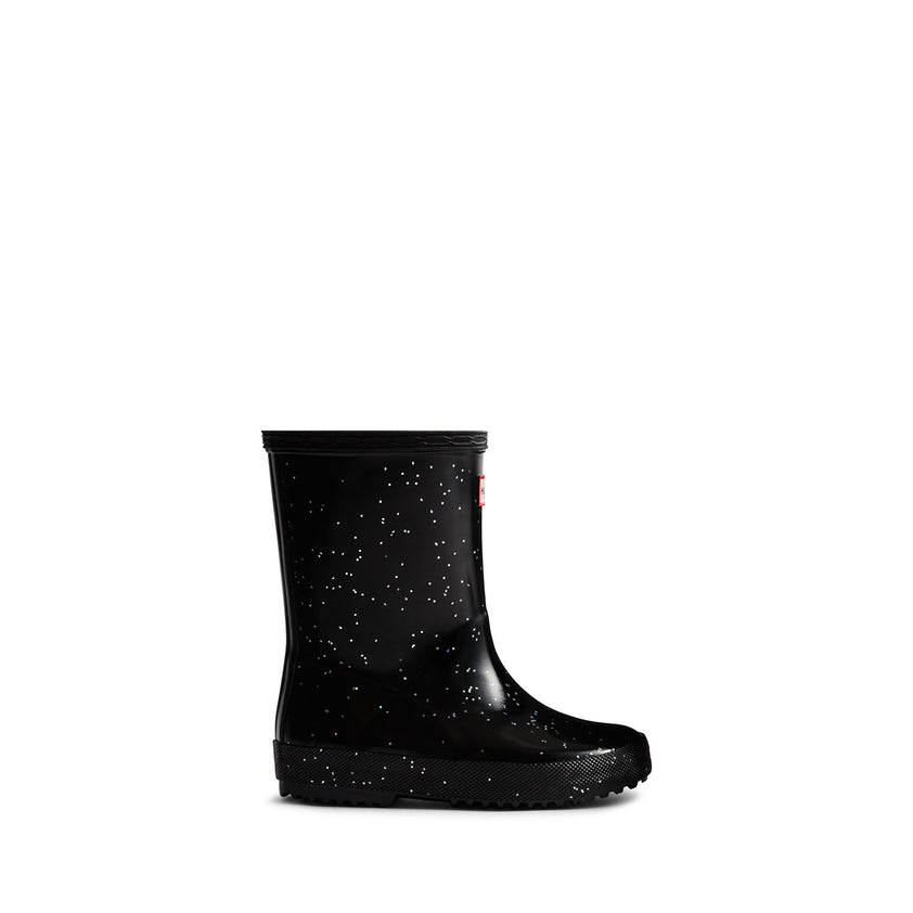 Original Kids First Giant Glitter Boots Black