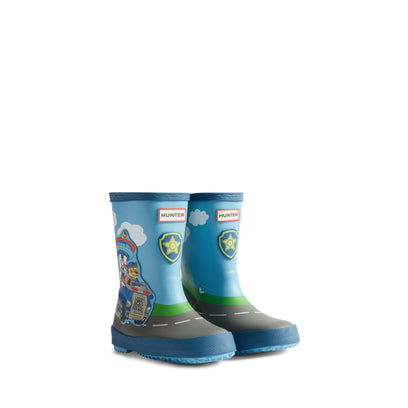 Original Kids First Paw Patrol Chase Boots Borealis Blue