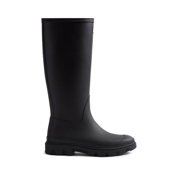 Unisex Downpour Tall Wellington Boots Black Unisex Downpour Tall Wellington Boots Black