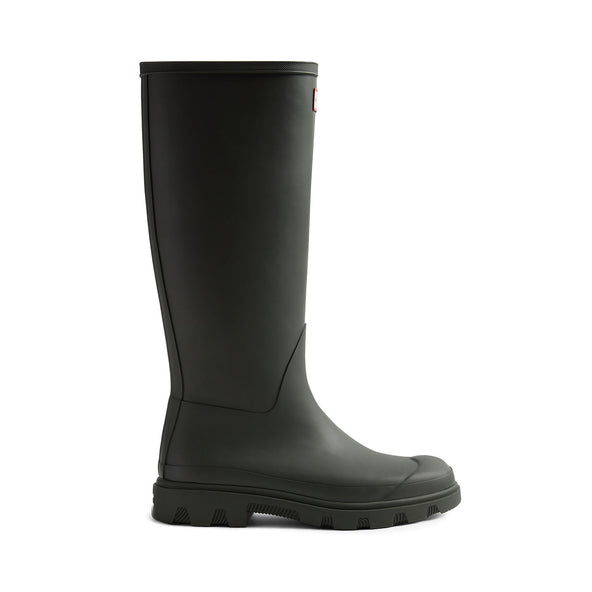 Unisex Downpour Tall Wellington Boots Dark Olive Unisex Downpour Tall Wellington Boots Dark Olive