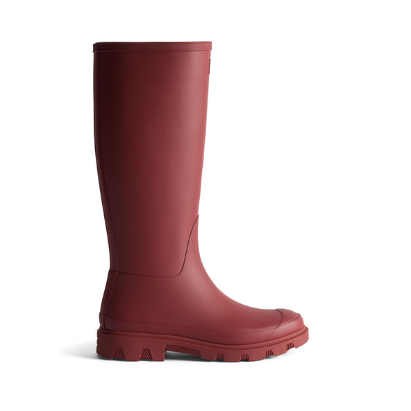 Unisex Downpour Tall Wellington Boots Merlot Unisex Downpour Tall Wellington Boots Merlot