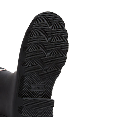 Unisex Downpour Short Wellington Boots Black