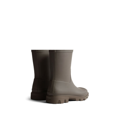 Unisex Downpour Short Wellington Boots Chocolate Brown