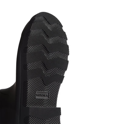 Unisex Downpour Adjustable Tall Wellington Boots Black