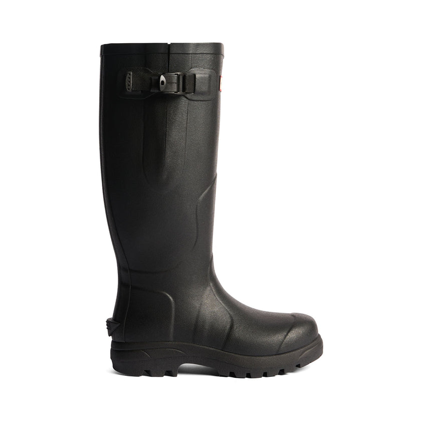 Unisex Balmoral MKII Side Adjustable Wellington Boots Black