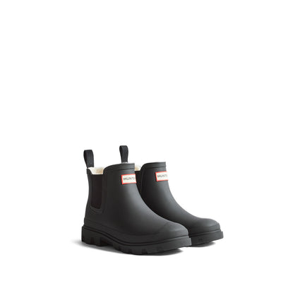 Unisex Downpour Chelsea Insulated Boots Black