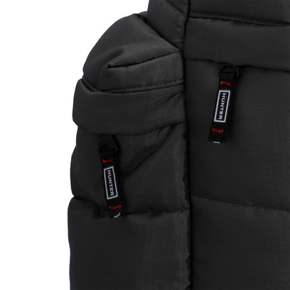 Croy Puffer Ripstop Topclip Backpack Hunter Black