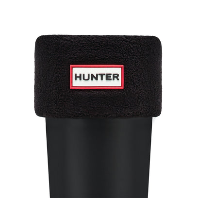 Fleece Tall Boots Socks Hunter Black