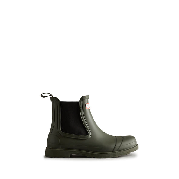 Men's Commando Chelsea Boots Dark Olive Men's Commando Chelsea Boots Dark Olive