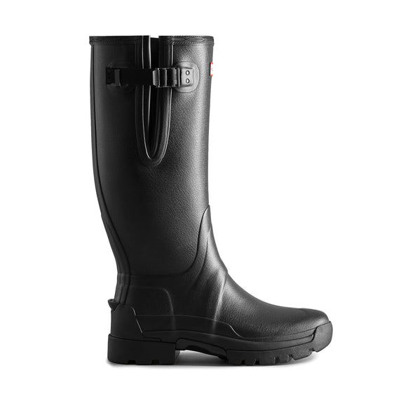 Men's Balmoral Adjustable 3mm Neoprene Wellington Boots Black Men's Balmoral Adjustable 3mm Neoprene Wellington Boots Black