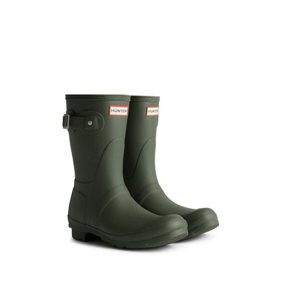 Women's Original Short Wellington Boots Dark Olive