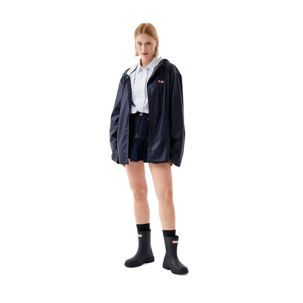 Izzy PU Hooded Jacket Unisex Night Sky Izzy PU Hooded Jacket Unisex Night Sky