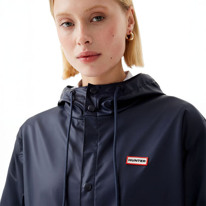 Izzy PU Hooded Jacket Unisex Night Sky