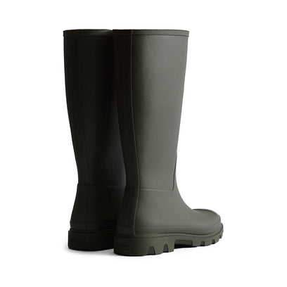 Men's Downpour Tall Wellington Boots Dark Olive