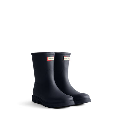 Men's Downpour Short Wellington Boots Navy