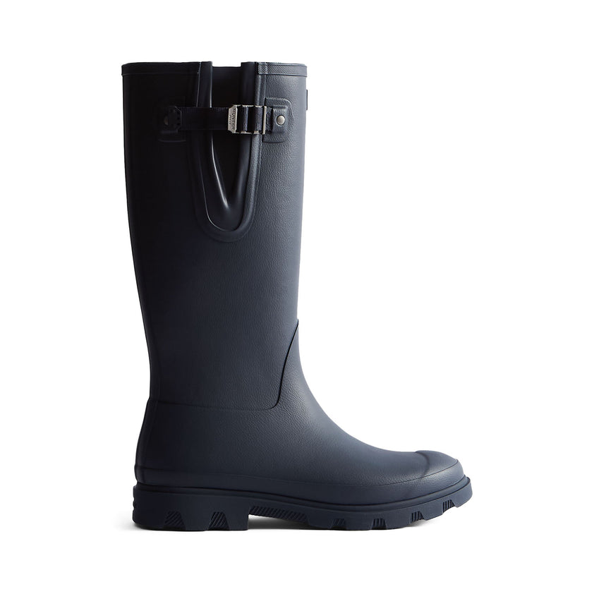 Men's Downpour Adjustable Tall Wellington Boots Navy