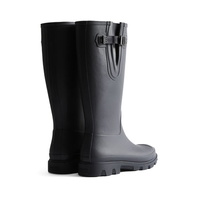 Men's Downpour Adjustable Tall Wellington Boots Navy