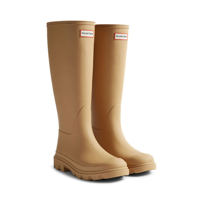 Women's Downpour Tall Wellington Boots Biscuit