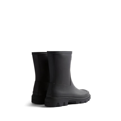 Women's Downpour Short Wellington Boots Black