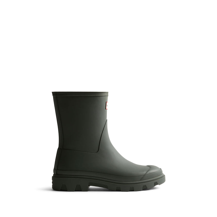 Women's Downpour Short Wellington Boots Dark Olive