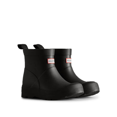 Big Kids Play Boots Black