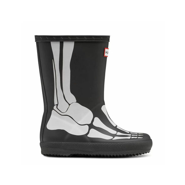 Original Kids First Classic Skeleton Print Boots Black Original Kids First Classic Skeleton Print Boots Black