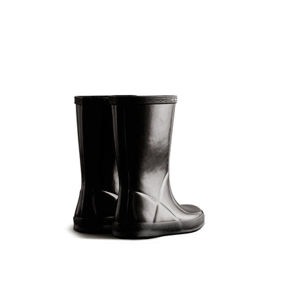 Original Kids First Gloss Wellington Boots Black