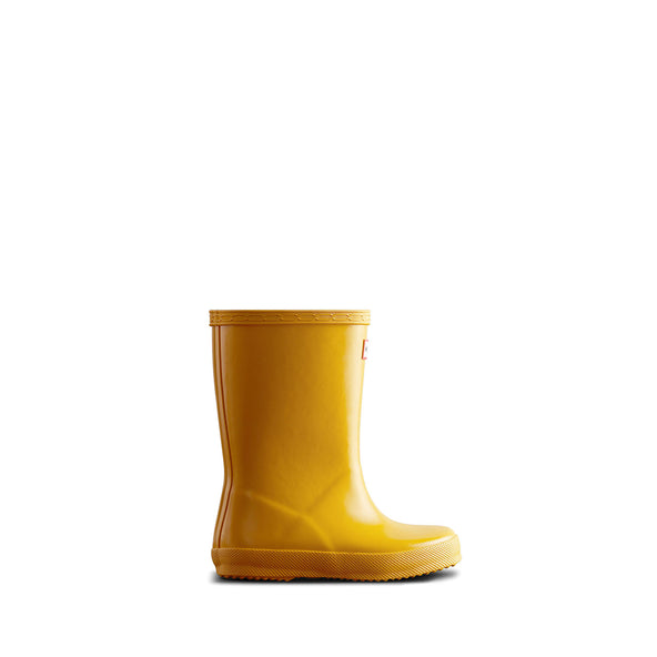 Original Kids First Gloss Wellington Boots Hunter Yellow Original Kids First Gloss Wellington Boots Hunter Yellow