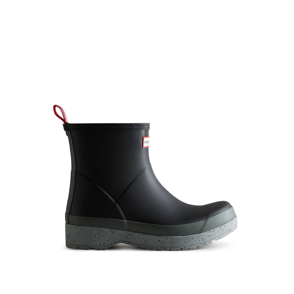 Men's Play Short Boots Speckle Sole Black/Urban Grey Men's Play Short Boots Speckle Sole Black/Urban Grey