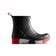 Men's Play Short Boots Stripe Sole Black