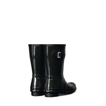 Women's Original Short Gloss Wellington Boots Black