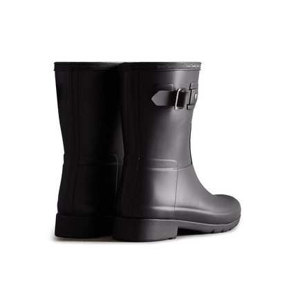Women's Refined Short Boots Black