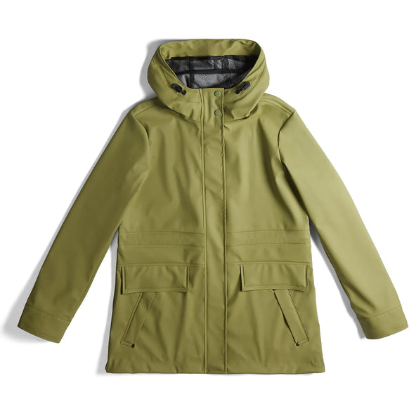 Women's Rain Jacket Utility Green Women's Rain Jacket Utility Green