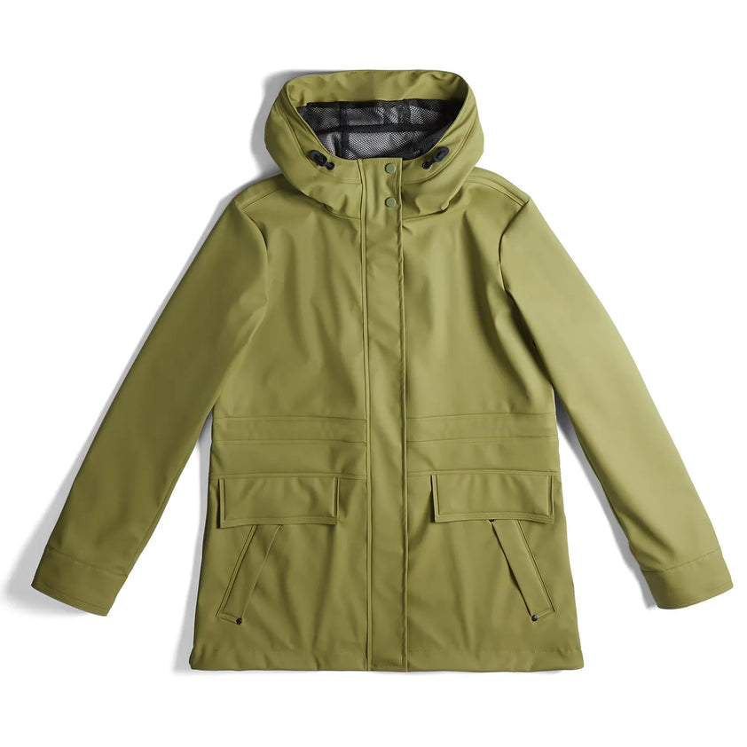 Women's Rain Jacket Utility Green