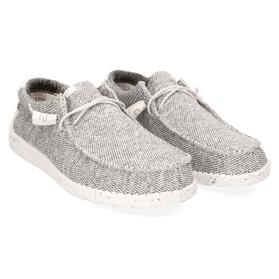 Wally Sox Heren Instappers Bright White