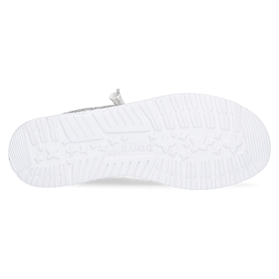 Wally Sox Heren Instappers Bright White