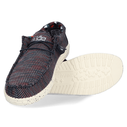 Wally Sox Heren Instappers Blue Orange