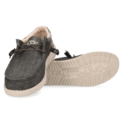 Wally Funk Heren Instappers Camo Dark Grey