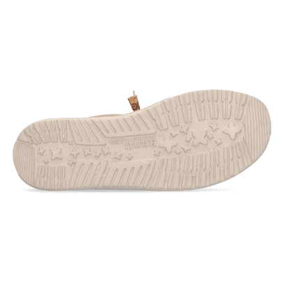 Wally Linen Natural Heren Instappers Mows